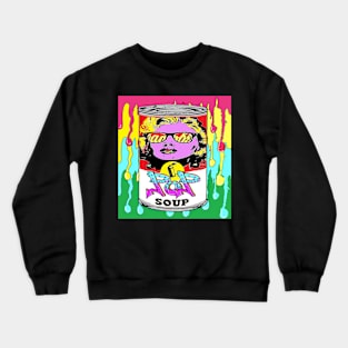 movie star pop art drip art Crewneck Sweatshirt